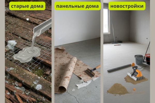 Особенности выбора стяжки для пола фото